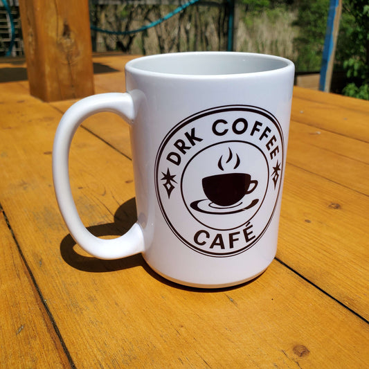 FFXIV DRK Coffee Café Mug - 15 oz Ceramic Collectible