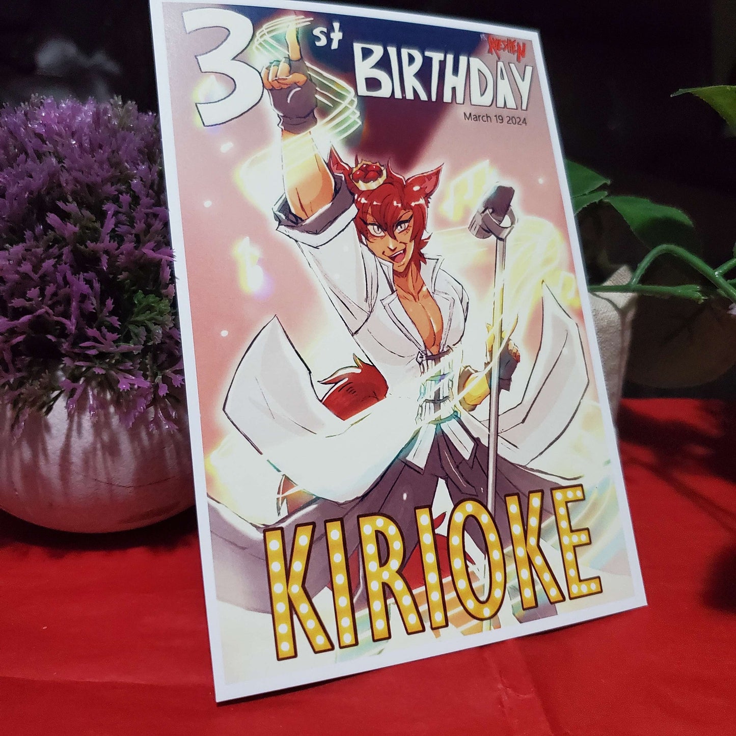 KIRIOKE 2024 (MrAyeshen) Collectible Postcard