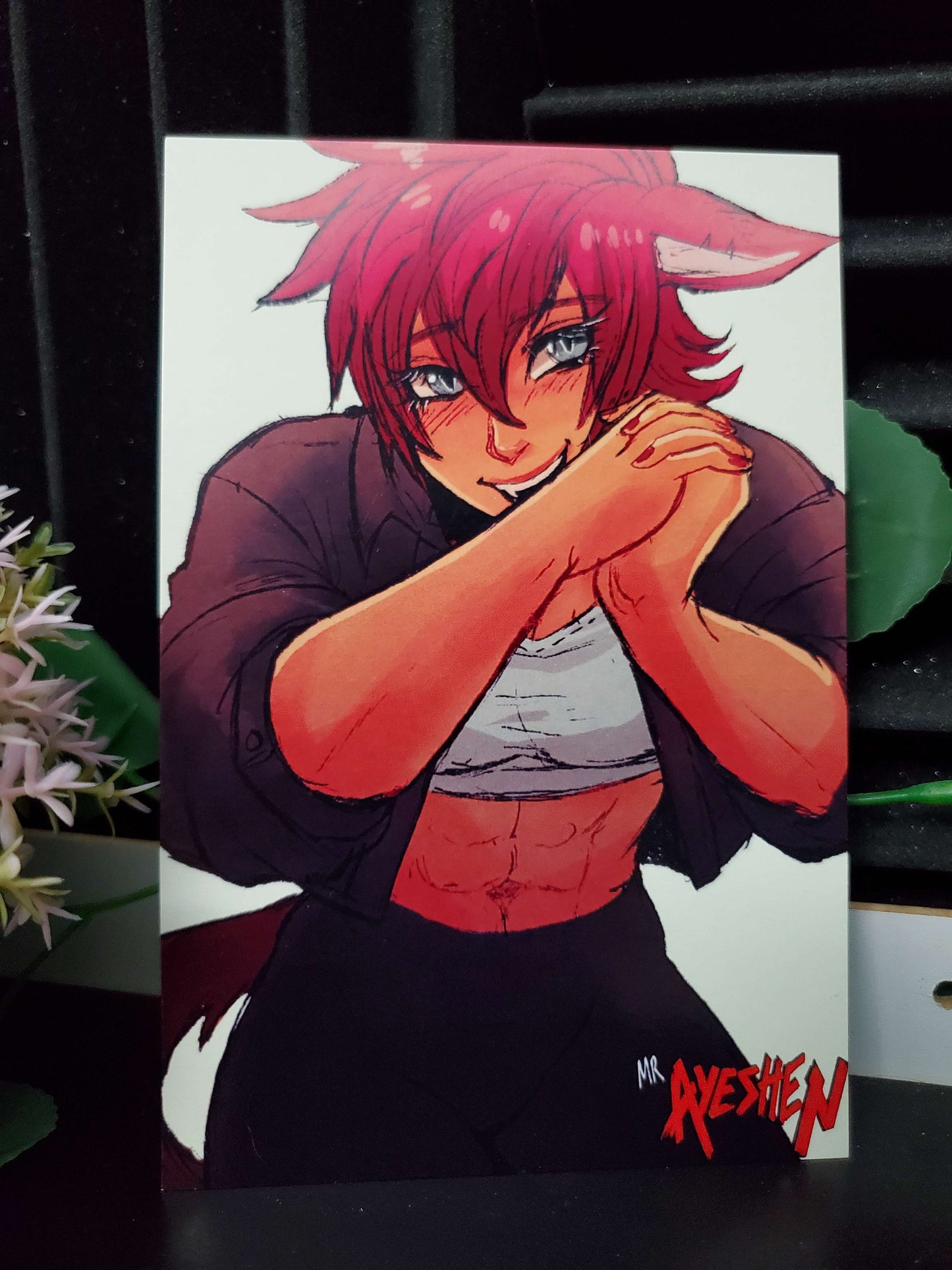 Kiri Sok (MrAyeshen) Cutesy Postcard