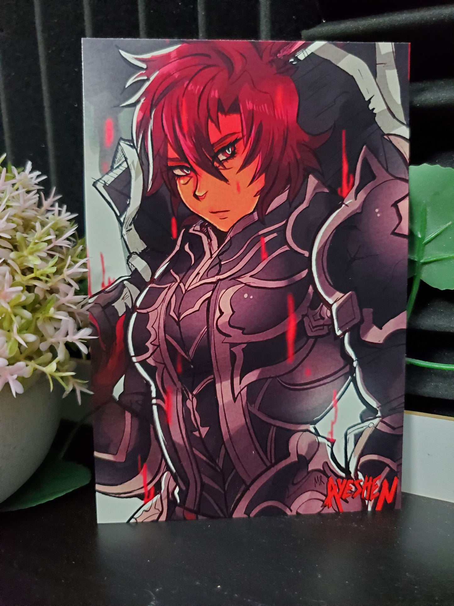 Exclusive Dark Knight Kiri Postcard - MrAyeshen Art