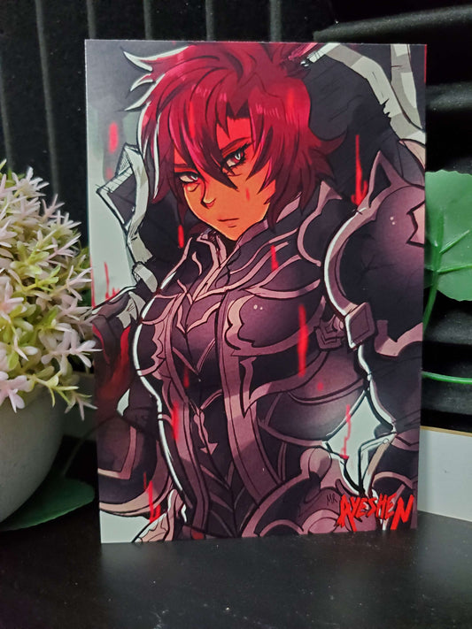 Exclusive Dark Knight Kiri Postcard - MrAyeshen Art