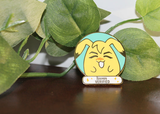 Exclusive Rouvere Verified Enamel Pins