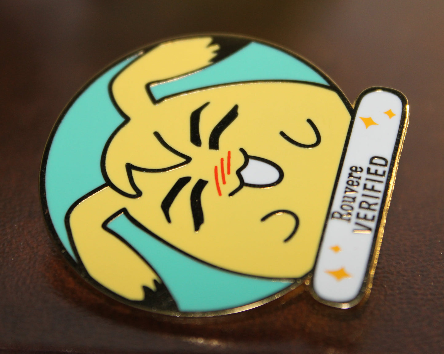 Exclusive Rouvere Verified Enamel Pins