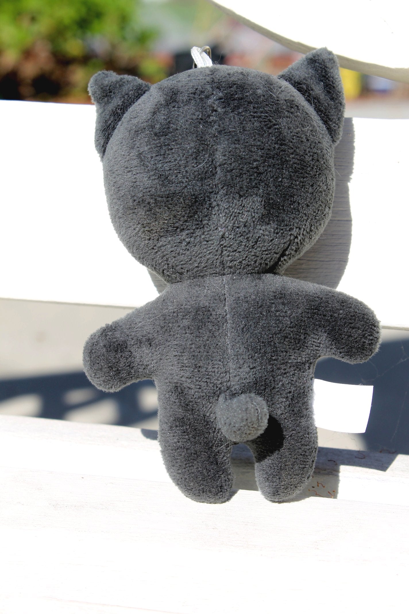 Dark Nyaight Keychain Plushie