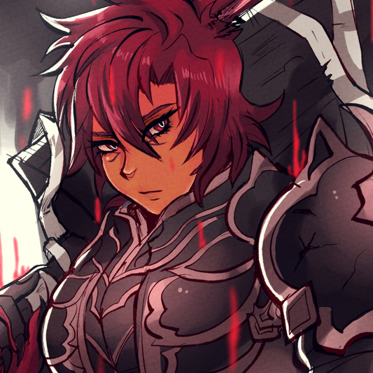 Exclusive Dark Knight Kiri Postcard - MrAyeshen Art