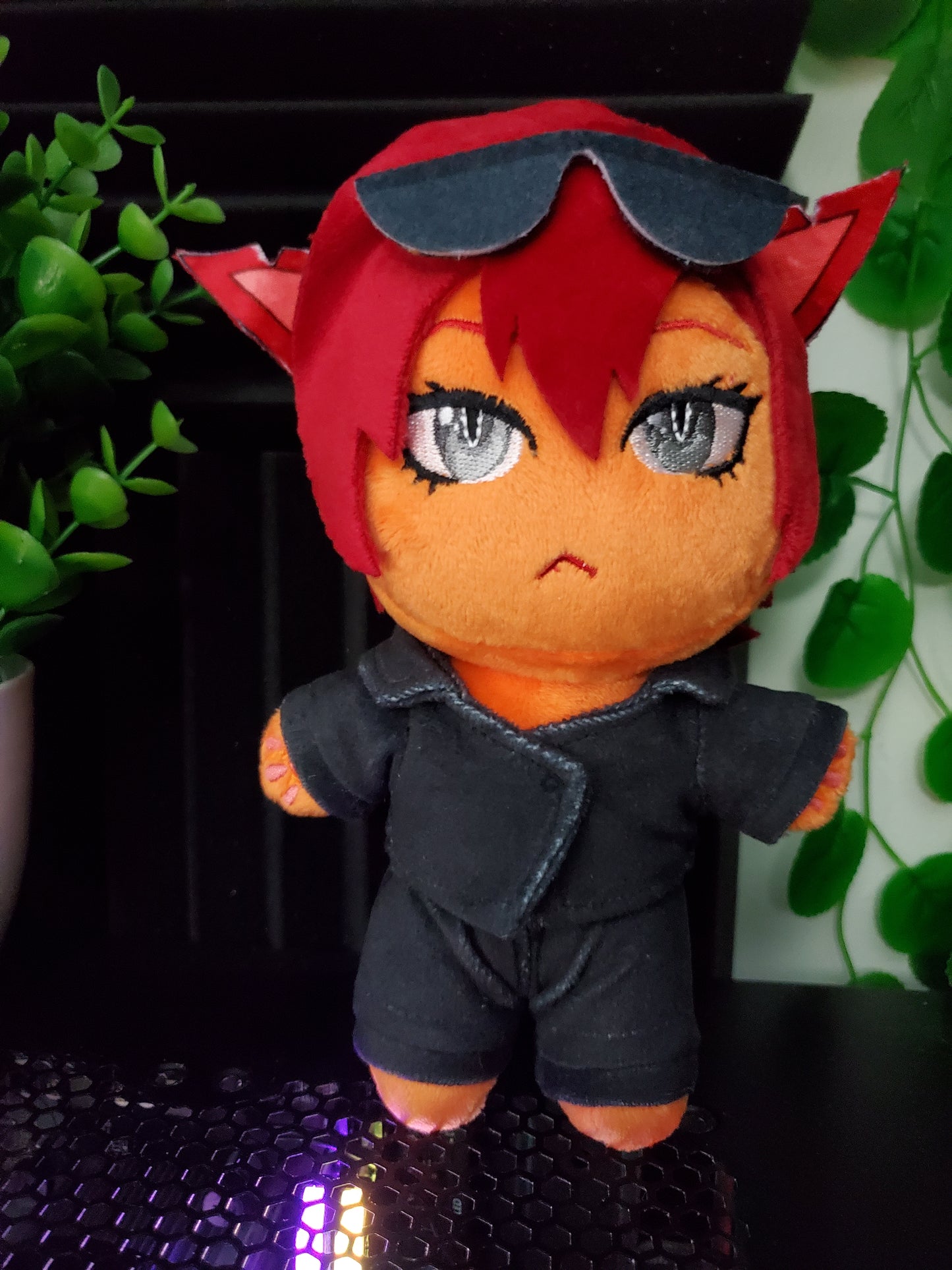 Kiri Sok Plushie designed by MrAyeshen, a 20cm soft plush character with vibrant colors and detailed features